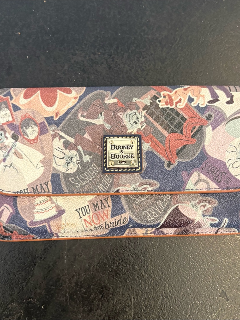 Dooney & Bourke Disney Haunted Mansion Graphic
Wristlet Wallet new